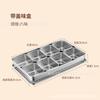 Nueva Caja de Condimentos de Acero Inoxidable de Estilo Japonés de Cuatro Sabores y Seis Sabores Caja de Condimentos para Cocina Comercial con Tapa Caja de Sabores de Acero Inoxidable 304