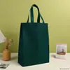 Bolsas Plegables No Tejidas en Stock, Bolsas Impresas Publicitarias, Bolsas de Tote Creativas Laminadas No Tejidas, Gran Capacidad al por Mayor