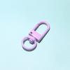 Llavero de aleación de zinc para pintar accesorios de joyería diy hebilla colgante para muñeca accesorios diy pintura en aerosol 3 puntos hebilla de puerta pequeña