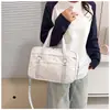 Bolso bandolera de moda con estampado de lunares para mujer, estilo nuevo, adecuado para estudiantes, uso diario, ir al trabajo y gran capacidad