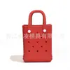 Bolsa de Praia Eva de Grande Capacidade Bolsa Tote Leve Estilo Coreano Acessórios DIY Bolsa com Buraco para Ombro Estilo Ins