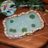 Jardinería de Micro-Paisaje Búho Tocón de Árbol Columpio Decoración Resina Suculenta Maceta Arreglo Floral