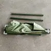Treinamento Físico Cama de Solteiro Assuntos Civis Ajuda em Desastres Cama Dobrável para Exterior Cama Dobrável Sistema Verde Cama Dobrável de Resgate de Emergência
