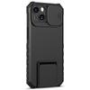 Funda para teléfono móvil iPhone 12 Pro Max con soporte deslizante resistente a caídas dos en uno Apple 13 color de contraste XR funda protectora