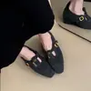 Sapatos Mary Jane de Camélia Estilo Coreano com Aumento Oculto de Altura e Forro de Pelúcia, Adequados para Usar com Saias