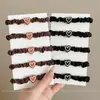 Elástico de Cabelo de Urso de Alta Elasticidade para Verão para Mulheres, Corda de Cabelo Simples e Durável, Elástico para Rabo de Cavalo Alto, Acessórios de Cabelo