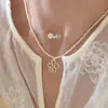 Collar de Flor con Perlas para Mujer, Uso en Capas, Diseño de Nicho Estilo Ins, Cadena para Clavícula Fresca y Elegante, Diseño Único