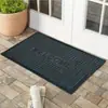 Felpudo Exterior Amazon Raspa Arena y Frota Barro Resistente al Desgaste Resistente a la Suciedad Alfombra de Puerta a Puerta PVC Felpudo Lavable