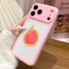 Funda Creativa de Guayaba 2 en 1 para iPhone 18 Pro Max, Estilo Nicho Apple 16, Decimoquinta Generación, Estilo Ins