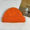 Gorro de piel de melón tejido de moda de otoño e invierno de producción propia, gorro femenino coreano de color sólido, gorro Baotou cálido para exteriores, gorro frío
