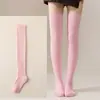 Calcetines Largos Unisex para Hombre y Mujer de Punto Grueso Cálidos de Lana Acrílica para Otoño e Invierno, Calentadores de Piernas