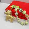 Oro Puro 999 Llénalo de Dinero Inmediatamente Colgante Llavero Dopamina Lindo Femenino Accesorios Colgantes para Bolsos de Teléfono Móvil Estilo Caliente