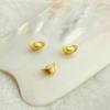 Bolsa de oro con arena, lingote de oro, cuentas con agujeros pasantes, accesorios de joyería hechos a mano, pulsera, cuerda para generar riqueza, material con cuentas