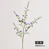 Ramas Florales de Simulación 4 Horquillas Flor de Hada Nuevo Estilo Chino Decoración Sencilla para el Hogar Flor Artificial Ramo de Flores Artificiales para Boda