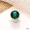 Nuevos y creativos accesorios de aleación de zinc con forma de gema de amor, moda versátil, multiestilo, para zapatos con agujeros, accesorios de flor