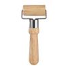Rodillo de Roble Transfronterizo con Mango Corto, Rodillo de Madera Maciza para Presionar Masa, Herramienta Especial para Hornear para Masa y Envolturas de Empanada