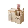 Portarrollos de Papel Multifuncional Estante de Almacenamiento para Papel Higiénico de Baño, Toalla Facial Caja de Pañuelos para Almacenamiento en Baño Montado en Pared sin Taladro