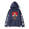 Sudadera con capucha de anime transfronteriza en stock Naruto Clan Uchiha Sudadera con capucha japonesa moderna con forro polar
