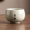 Gem amarelo Ru kiln master Cup Zen silêncio Cup alta qualidade xícara de chá milhares de milhas imitação pintados à mão atacado