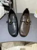 Zapatos Planos Marrones Retro Estilo Británico Mujer 2026 Nuevo Primavera Otoño Versátiles Perezosos Casuales Zapatos Individuales Para Ir al Trabajo Zapatos Pequeños de Cuero