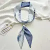 Cadarços de Cristal Coreanos Lenço Longo de Seda Versão Coreana Decoração Versátil para Sapatos Laço Tamancos Cadarços Acessórios para Sapatos