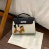 Bolsos de Bloques de Color de Nicho Modernos y Populares para Mujer 2026 Nuevo Bolso Cruzado Versátil Bolso de Mano Exquisito Bolso Cuadrado Pequeño Más Vendido