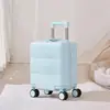 Comercio Exterior Al por Mayor Equipaje Maleta 20X30X40 Maleta de Trolley Pequeña Primavera y Otoño Aerolíneas Equipaje de Mano de Bajo Costo Maleta de 14 pulgadas