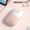 Novo Mouse de Carregamento Bluetooth Sem Fio para Laptops e Desktops, Silencioso para Uso Doméstico e no Escritório