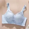Nuevo Sujetador Transpirable de Taza Fina con Agujeros, Sin Aros, Sin Tirantes, Cómodo, Transpirable, Sin Costuras, Encaje, Ajustable