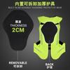 Novo Traje com Airbag de Segunda Geração Anel Qiu Colete de Segurança Anti-queda Resistente ao Desgaste Traje Inflável para Montaria de Motocicleta