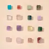 Acessórios de Contas Espaçadoras Cubo de Açúcar de Cristal Natural Feitos à Mão Pulseira DIY Colar Pingente Água-marinha Quadrado Pequenos Acessórios Atacado