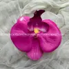 Cabeça de Flor de Orquídea Phalaenopsis Artificial, Textura de Película Impressa em 3D, Buquê Exquisito para Decoração de Casamento e Lembrança
