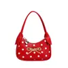 Bolsa Infantil Estilo Coreano Bolinhas Laço Bolsa de Mão para Meninas 2026 Mini Fofa Estilo Pai e Filho Acessório Porta-Moedas