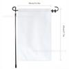 Suministro del Fabricante de Banderas de Jardín Blancas en Blanco Transfronterizas, Banderas Blancas Puras para DIY para Cualquier Texto o Pintura, Banderas de Jardín Blancas en Blanco Transfronterizas