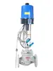 Válvula de control de temperatura eléctrica ZZWPE, válvula de control proporcional de temperatura autooperada integrada, válvula de calefacción y refrigeración de vapor y agua caliente