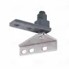Bisagra de refrigerador congelador cerradura de puerta de congelador resorte de puerta bisagra de aleación de zinc accesorios bisagra de cierre de puerta de congelador