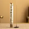 Incensário de Tubo de Vidro 100g Pato Pera Purificação do Ar Pinheiro Clássico Fragrância Fresca Casa Quarto Incenso