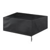 Funda Antipolvo para Mesa de Billar Transfronteriza de 7/8/9 pies, Cubierta Impermeable para Muebles, Negro Plata