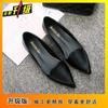 Mocasines de Punta para Mujer, Zapatos de Dama, Zapatos Escotados, Nuevos Zapatos Planos Versátiles de Poco Profundos para Usar al Aire Libre