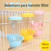 Bebedouro para hamster bola para animais de estimação pequeno bebedouro anti-mordida bebedouro para animais de estimação 80ml 80ml