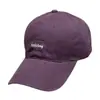 Gorra de Béisbol Bordada con Letras Estilo Coreano Estilo Japonés para Mujer Moda Ins para Cabeza Grande Profundizada con Visera Ancha Protector Solar para Pareja