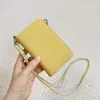 2025 Transfronteiriça Nova Couro Bovino de Primeira Camada Granulado Bolsa para Celular Moda Simples Multifuncional Bolsa para Celular de Pendurar no Pescoço Tendência