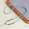 Corda de Pendurar Jade Estilo Chinês Corda Trançada Artesanal de Alta Qualidade para Amarrar Pingente Fivela da Paz de Jade Hetian Corda de Colar Corrente para Suéter