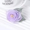 Broche Estilo Japonés y Coreano Estilo Fresco Flor de Tela Accesorios para Suéter Pin para Abrigo Traje Vestido Corsage Femenino Profesional Elegante