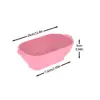 Cesta Popular Transfronteriza de Silicona para Levantar Masa, Cestas Ovaladas y Cuadradas para Levantar Masa, Aptas para Microondas y Horno, Herramienta Multifuncional para Hornear