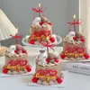 520 Decoración de pastel para el Día de San Valentín corazón amor acrílico inserto pareja confesión pegatina línea cachorro adorno