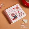 Livro de Registro de Lição de Casa de Filhote de Maçã Caderno Portátil com Pauta para Alunos Planejador da Terceira Série Livro Planejador do Aluno