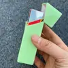 Nuevo estuche de cigarrillos luminoso estilo chino, pintura de paisajes de montañas y ríos, estuche de cigarrillos universal portátil antipresión