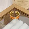 Anillo Abierto Vintage de Flor y Mariposa de Esmalte Multicolor para Mujer, Anillo de Lujo Ligero de Nicho Retro