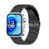 Adecuado para Correa de Reloj Huawei Fit 4 Pro, Correa de Reloj Metálica de Tres Eslabones, Correa de Reloj de Acero Inoxidable Fit 4 Pro, Versión de Color Mixto